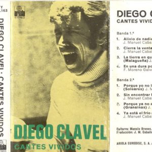 Descargar Diego Clavel Cantes Vividos 1973