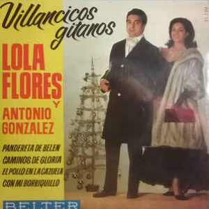 Descargar Lola Flores y Antonio González ~ Villancicos Gitanos EP.1964